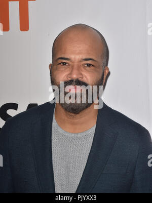 Toronto, Canada. 09Th Nov, 2018. Jeffrey Wright assiste à la "Public" premiere pendant 2018 Toronto International Film Festival, au Roy Thomson Hall le 9 septembre 2018 à Toronto, Canada. Crédit : Est/media/Alamy Punch Live News Banque D'Images
