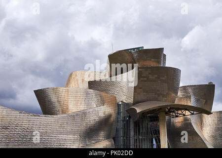 BILBAO, ESPAGNE, vers août 2018, Guggenheim Banque D'Images