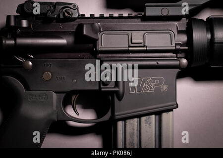 Smith & Wesson M&P15 Banque D'Images