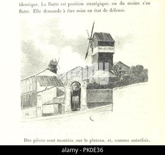 Libre à partir de la page 82 de "La Vie à Montmartre. Illustrations de P. Vidal' . Banque D'Images