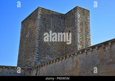 L'Italie, Gioia del Colle, Norman-Swabian Château, 9e siècle. Banque D'Images