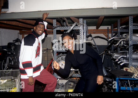 Culture Beat (l-r) : Jay Supreme, Tania Evans sur 20.02.1995. Dans le monde d'utilisation | Banque D'Images