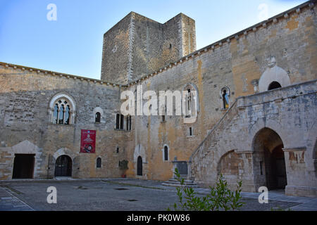 L'Italie, Gioia del Colle, Norman-Swabian Château, 9e siècle. Banque D'Images