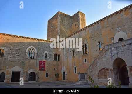 L'Italie, Gioia del Colle, Norman-Swabian Château, 9e siècle. Banque D'Images