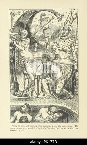 Libre à partir de la page 236 de "héros de la Grèce antique l'histoire de l'époque de Socrate, l'Athénien' . Banque D'Images