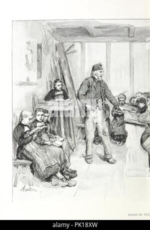 Libre à partir de la page 276 de "Histoire de la Suisse au XIXme siècle. Illustrations de A. Anker, etc' . Banque D'Images