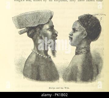 Libre à partir de la page 320 de la dernière "journaux de David Livingstone en Afrique centrale, de 1865 à sa mort. Poursuivi par un récit de ses derniers instants et souffrances, obtenu à partir de ses fidèles serviteurs Chuma et Susi, par H.0043. Banque D'Images