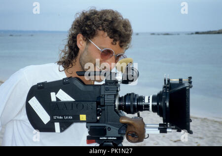 Michael Cretu en juin 1988 à Ibiza. Dans le monde d'utilisation | Banque D'Images