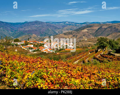 Vilarouco village dans la vallée du Douro. Portugal Banque D'Images