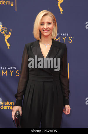 Los Angeles, CA, USA. Sep 9, 2018. 09 septembre 2018 - Los Angeles, Californie - Lisa Kudrow. 2018 Creative Arts Emmy Awards tenue au Théâtre de Microsoft. Crédit photo : Faye Sadou/AdMedia Crédit : Faye Sadou/AdMedia/ZUMA/Alamy Fil Live News Banque D'Images