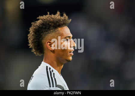 Allemagne - Pérou, Berlin, Sept 09, 2018 Thilo KEHRER, DFB 3 demi-taille, portrait, ALLEMAGNE - PÉROU 2-1 Important : DFB règlement interdit toute utilisation des photographies comme des séquences d'images et/ou quasi-vidéo. Match amical de football, saison 2018/2019, test, 09 septembre 2018, Berlin, Allemagne. © Peter Schatz / Alamy Live News Banque D'Images