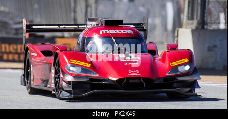 Monterey, CA, USA. 09Th Nov, 2018. A. #  55 Jonathan Bomarito pilotes/Harry Zech best lap time 1:17,197 prendre la 4ème place au cours de l'Américain 250 pneus course pour le championnat IMSA Weathertech voiture sport à Weathertech Raceway Laguna Seca Monterey, CA Thurman James/CSM/Alamy Live News Banque D'Images