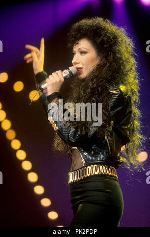 Jennifer Rush en novembre 1992 à Dortmund. Dans le monde d'utilisation | Banque D'Images