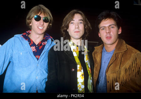 Talk Talk (l-r) : Mark Hollis, Lee Harris, Paul Webb sur 11.10.1984 à München / Munich. Dans le monde d'utilisation | Banque D'Images