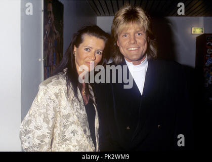 Dieter Bohlen und Erika Sauerland sur 01.04.1989 à Kiel. Dans le monde d'utilisation | Banque D'Images