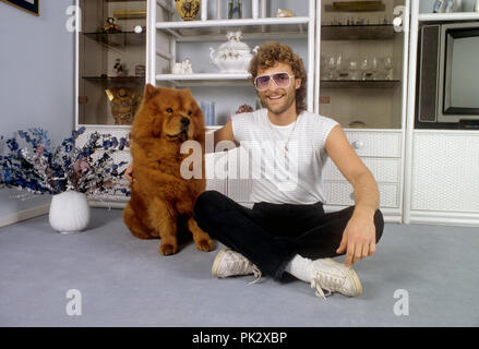 Michael Cretu en février 1983 à München / Munich. Dans le monde d'utilisation | Banque D'Images