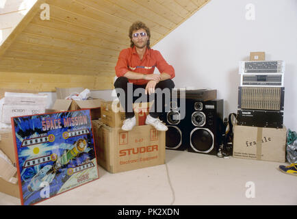 Michael Cretu en février 1983 à München / Munich. Dans le monde d'utilisation | Banque D'Images