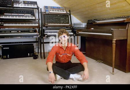 Michael Cretu en février 1983 à München / Munich. Dans le monde d'utilisation | Banque D'Images