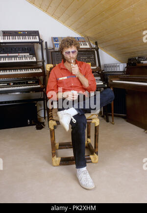 Michael Cretu en février 1983 à München / Munich. Dans le monde d'utilisation | Banque D'Images