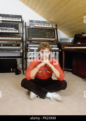 Michael Cretu en février 1983 à München / Munich. Dans le monde d'utilisation | Banque D'Images