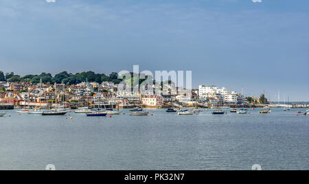 Marina Cowes sur l'île de Wight en Angleterre Banque D'Images