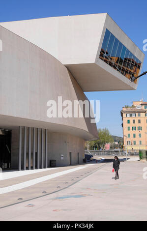 L'Italie, Lazio, Rome, MAXXI & Plaza. Banque D'Images