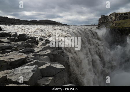 Dettifoss en Islande Banque D'Images