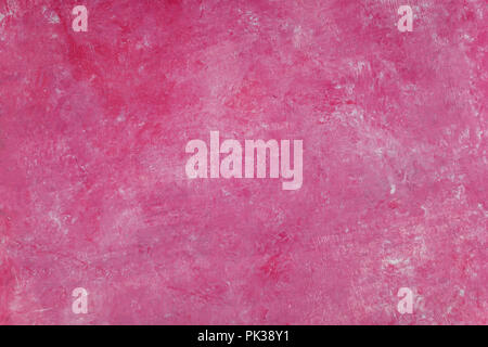 Couleur pastel rose wall texture vignette abstract background Banque D'Images
