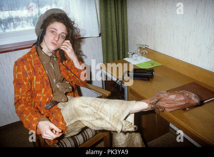 Haysi Fantayzee en février 1983. Dans le monde d'utilisation | Banque D'Images