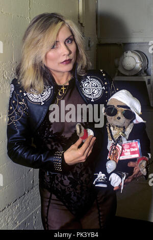 Debbie Harry en novembre 1989 à Dortmund. Dans le monde d'utilisation | Banque D'Images