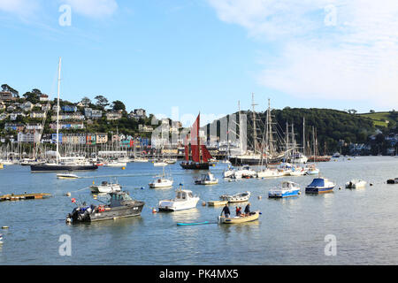 Régate Dartmouth Devon Uk Banque D'Images