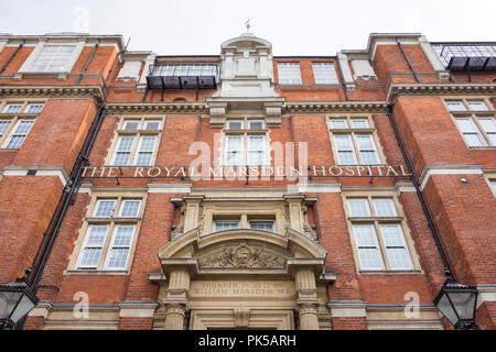 Royal Marsden Hospital, Fulham Road, Londres SW10, UK Banque D'Images