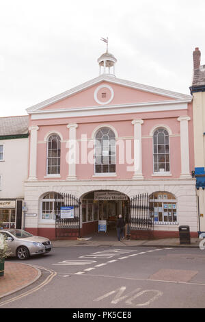 Marché de Pannier Great Torrington, Devon, Angleterre, Royaume-Uni. Banque D'Images