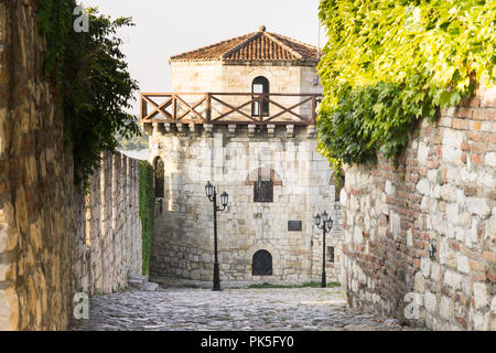 Jaksic tower à la forteresse de Belgrade, Serbie Kalemegdan. Banque D'Images