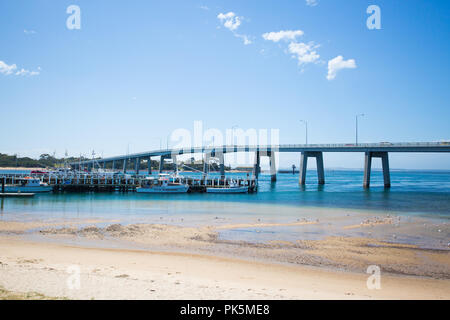 SAN REMO - DEC 14 : San Remo est un pittoresque village de pêcheurs sur le chemin à Philip Island à Victoria, Australie Banque D'Images