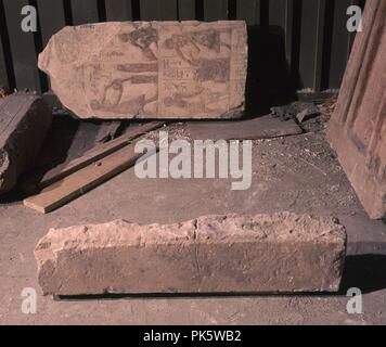 Ceux de l'ARA. Lieu : Musée égyptien. KAIRO. L'Égypte. Banque D'Images