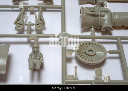 1/72 scale model aircraft parts Banque D'Images