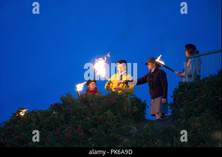 Les scouts polonais au cours de 79e anniversaire de la SECONDE GUERRE MONDIALE début à Gdansk, Pologne Westerplatte. 1er septembre 2018 © Wojciech Strozyk / Alamy Stock Photo Banque D'Images