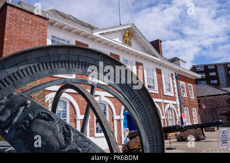 Custom House Quay Exeter Exeter Devon, Angleterre Banque D'Images