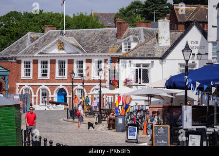 Custom House Quay Exeter Exeter Devon, Angleterre Banque D'Images