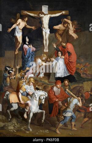 Bertholet Flemalle, Golgotha (Cathédrale St-Paul, Liège). Banque D'Images