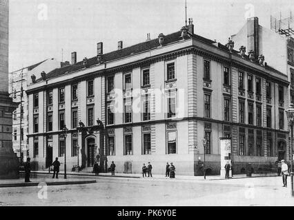 Berlin, Mitte Charlottenstrasse 55,, Franzoesisches Waisenhaus, 1874. Banque D'Images