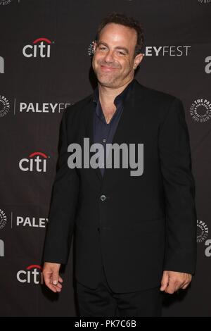 Los Angeles, CA. 10 Sep, 2018. Paul Adelstein aux arrivées pour la 12e édition annuelle du PaleyFest Fall TV Previews - NBC, Paley Center for Media, Los Angeles, CA Septembre 10, 2018. Credit : Priscilla Grant/Everett Collection/Alamy Live News Banque D'Images