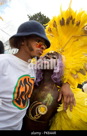 9 septembre 2018 Carnaval de Hackney Banque D'Images