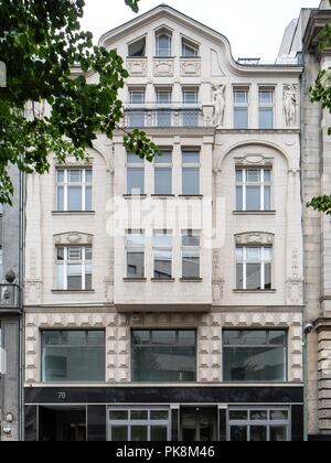 Hillbrich Haus, Mauerstrasse 76, Berlin, Allemagne, (1908), 2018. Artiste : Alan John Ainsworth. Banque D'Images