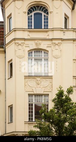 Maison, Villa Jugendstil Zapfe, Humboldtstrasse 21-21a, Weimar, Allemagne, (1907), 2018. Artiste : Alan John Ainsworth. Banque D'Images