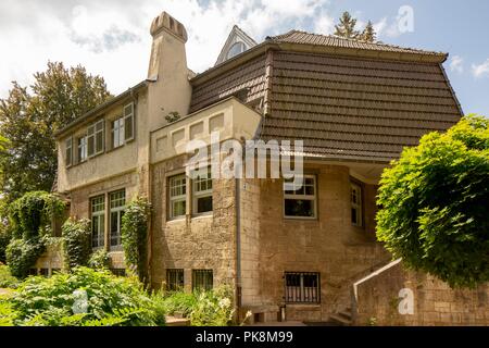 Haus Hohe Pappeln, Belvederer Allee 58, Weimar, Allemagne, (1907-1908), 2018. Artiste : Alan John Ainsworth. Banque D'Images