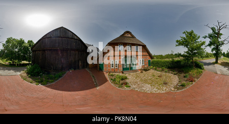 Vue panoramique à 360° de Blockland Wuemme Deich