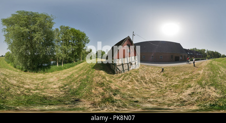 Vue panoramique à 360° de Blockland Wuemme Deich