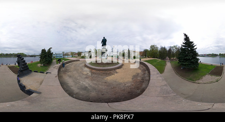 Vue panoramique à 360° de Un monument à Afanasy Nikitin